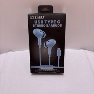 BYTECH USB Type C Stereo Earbuds
